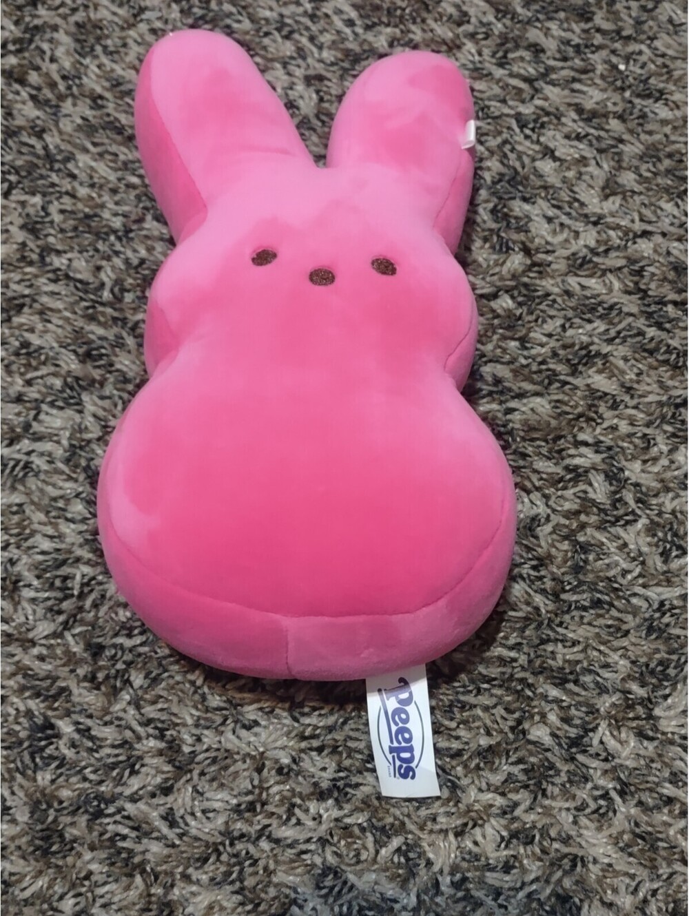 Easter Pink Peeps Bunny Plush 10"